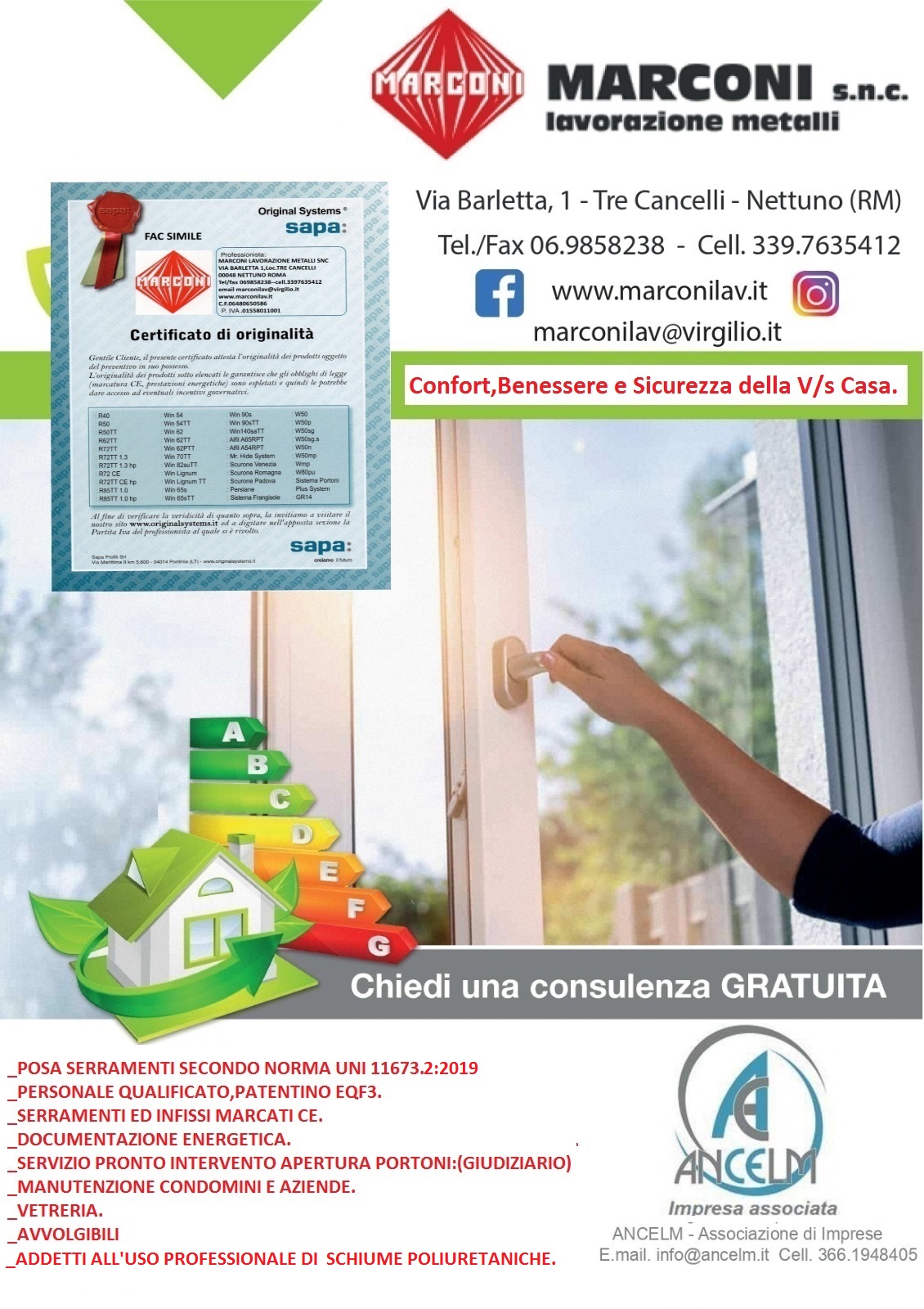 Marconi lavorazioni metalli